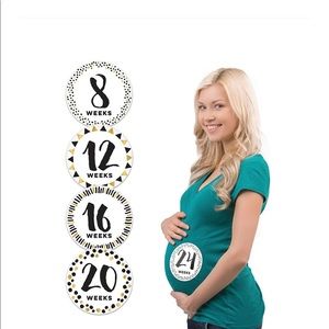 Pregnancy week belly stickers By Pearhead NWT 🤰🏼